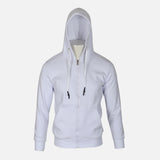 MEN REGULAR FIT CARDIGAN HOODED