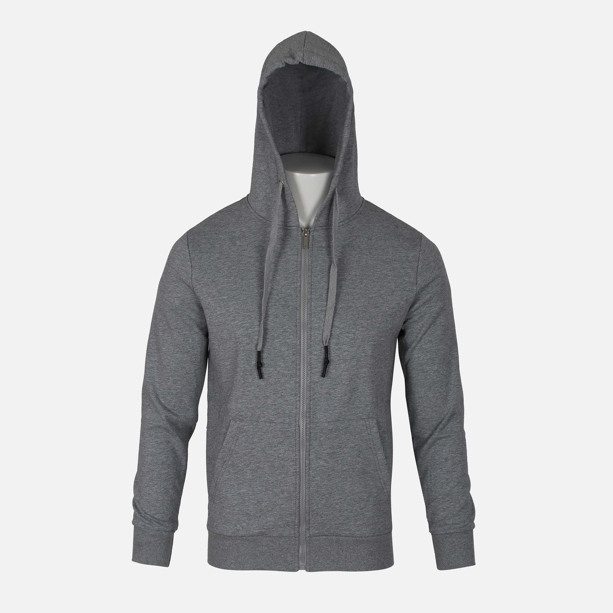 MEN REGULAR FIT CARDIGAN HOODED