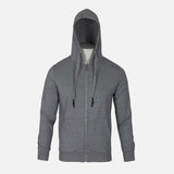 MEN REGULAR FIT CARDIGAN HOODED