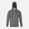 MEN REGULAR FIT CARDIGAN HOODED