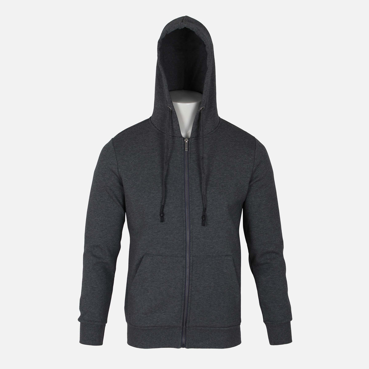 MEN REGULAR FIT CARDIGAN HOODED