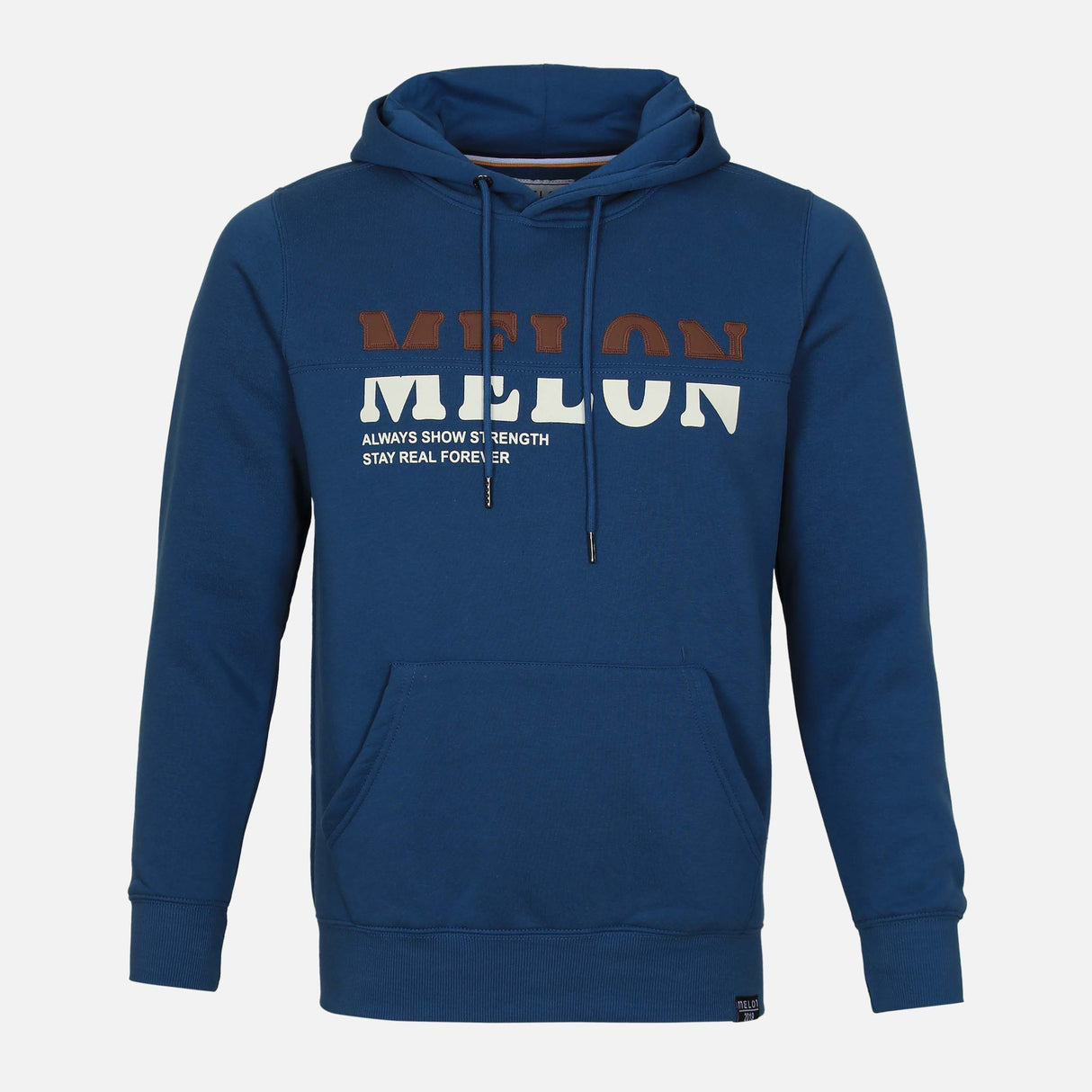 MEN REGULAR FIT PULLOVER HOODED