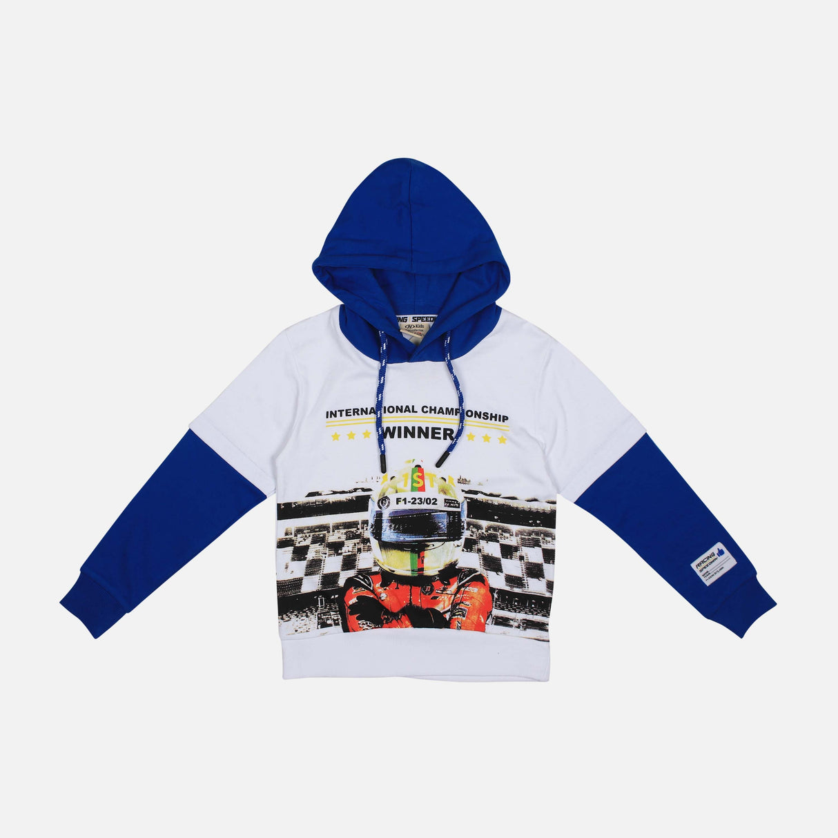 BOYS HOODED PULLOVER