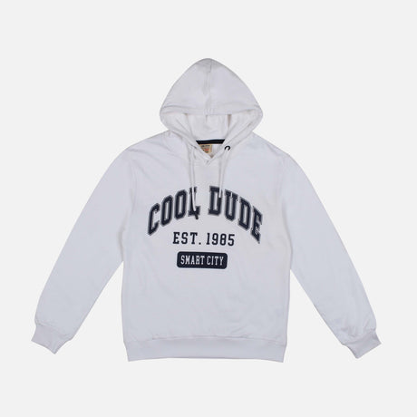 BOYS BASIC HOODED PULLOVER