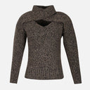 Ladies High Neck Sweater