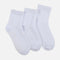 GIRLS SCHOOL QTR SOCKS 3 PAIRS