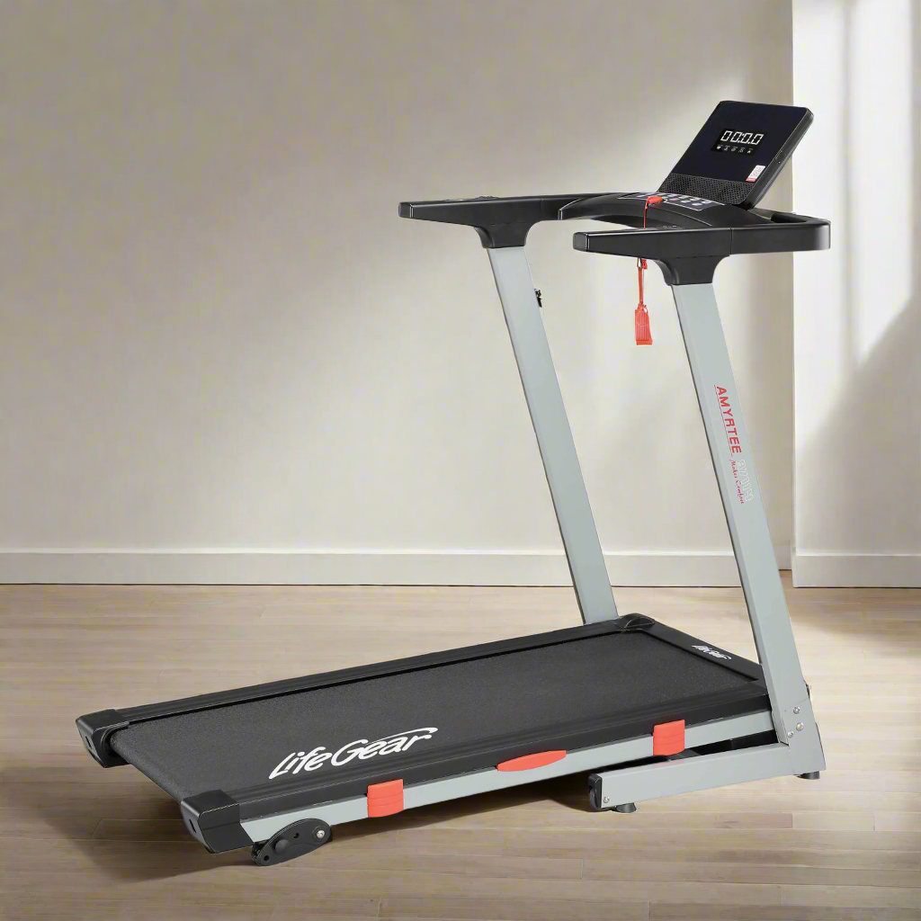 LIFEGEAR MOTORIZED TREADMILL W/APP SPEAKER 97114 – Al Nasser