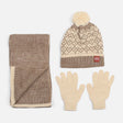 KIDS CAP, SCARF & GLOVES SET