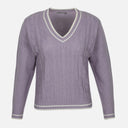 Ladies Sweater v Neck