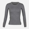 LADIES BASIC SWEATER CREWNECK