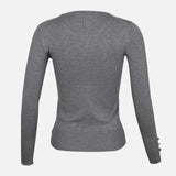 LADIES BASIC SWEATER CREWNECK