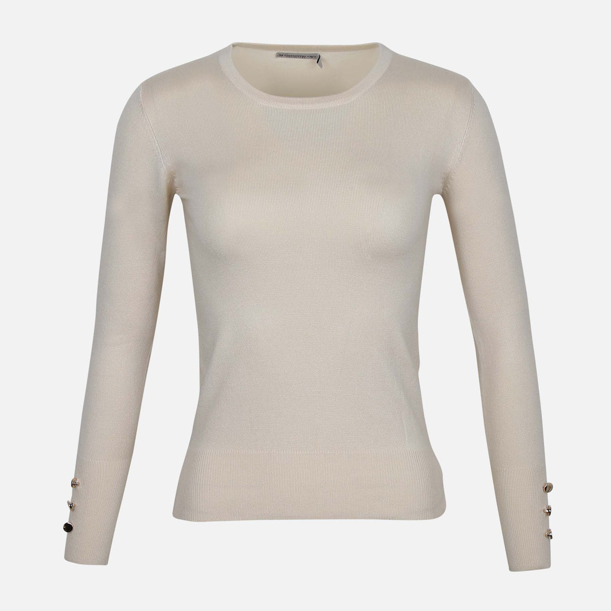 LADIES BASIC SWEATER CREWNECK