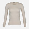 LADIES BASIC SWEATER CREWNECK