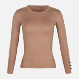 LADIES BASIC SWEATER CREWNECK