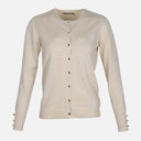 Ladies Basic Cardigan Crewneck