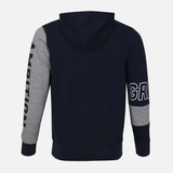 MEN REGULAR FIT CARDIGAN HOODED