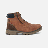 MEN CASUAL LACE-UP BOOTS