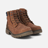 MEN CASUAL LACE-UP BOOTS