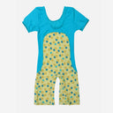 طقم سباحة بقصة بويليغ قصيرة بناتي