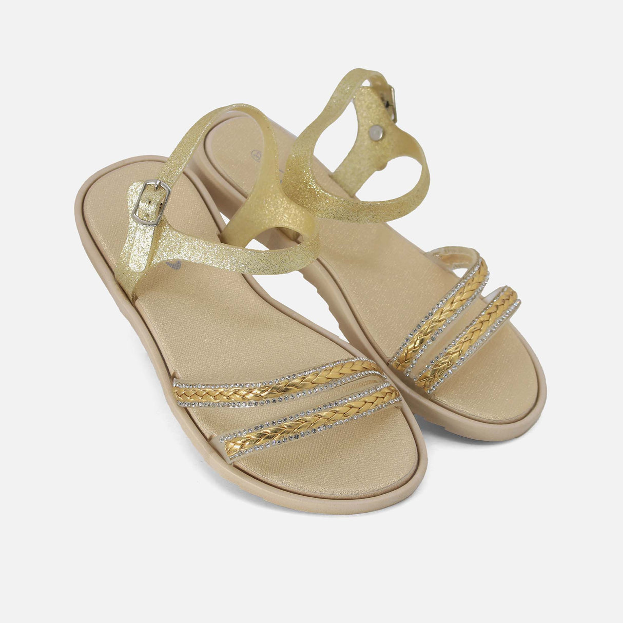 GIRLS CASUAL SLIP-ON SANDALS