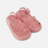 GIRLS CASUAL SLIP-ON SANDALS