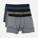 MEN PRINTED BOXER 3 PIECES