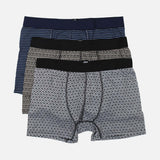 MEN PRINTED BOXER 3 PIECES