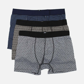 MEN PRINTED BOXER 3 PIECES