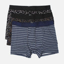 MEN PRINTED BOXER 3 PIECES