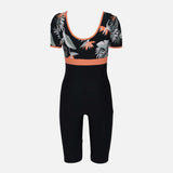 Ladies Swim Boyleg S/s