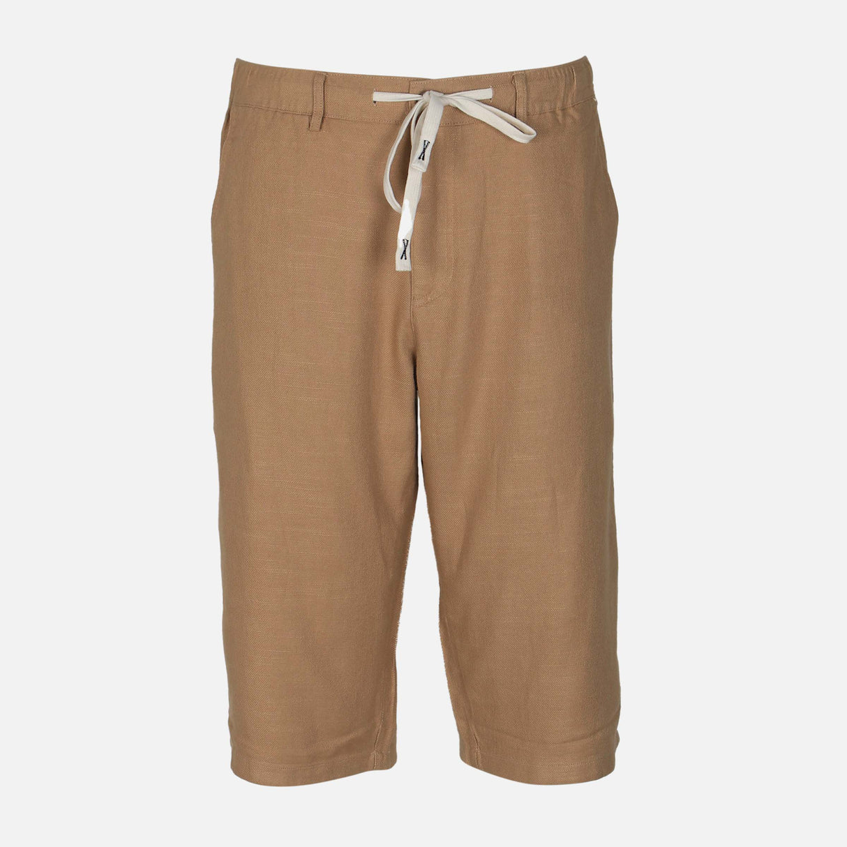 MEN LINEN BERMUDA SHORTS