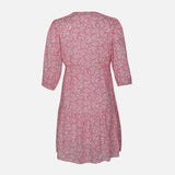 LADIES CASUAL FLORAL DRESS