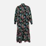 N LADIES LEAF WOVEN DRESS