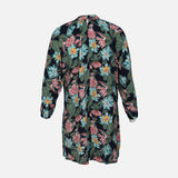 N LADIES LEAF WOVEN TUNIC