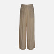 WOMEN LINEN BLEND CASUAL PANTS
