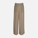WOMEN LINEN BLEND CASUAL PANTS