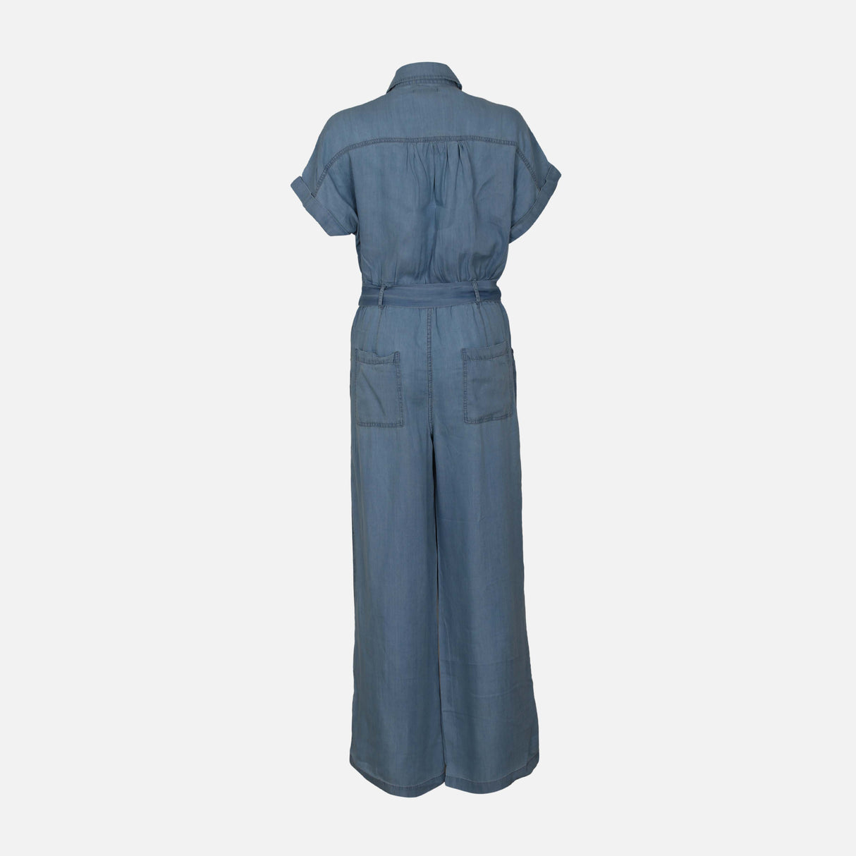 N LADIES COTTON DENIM JUMPSUIT