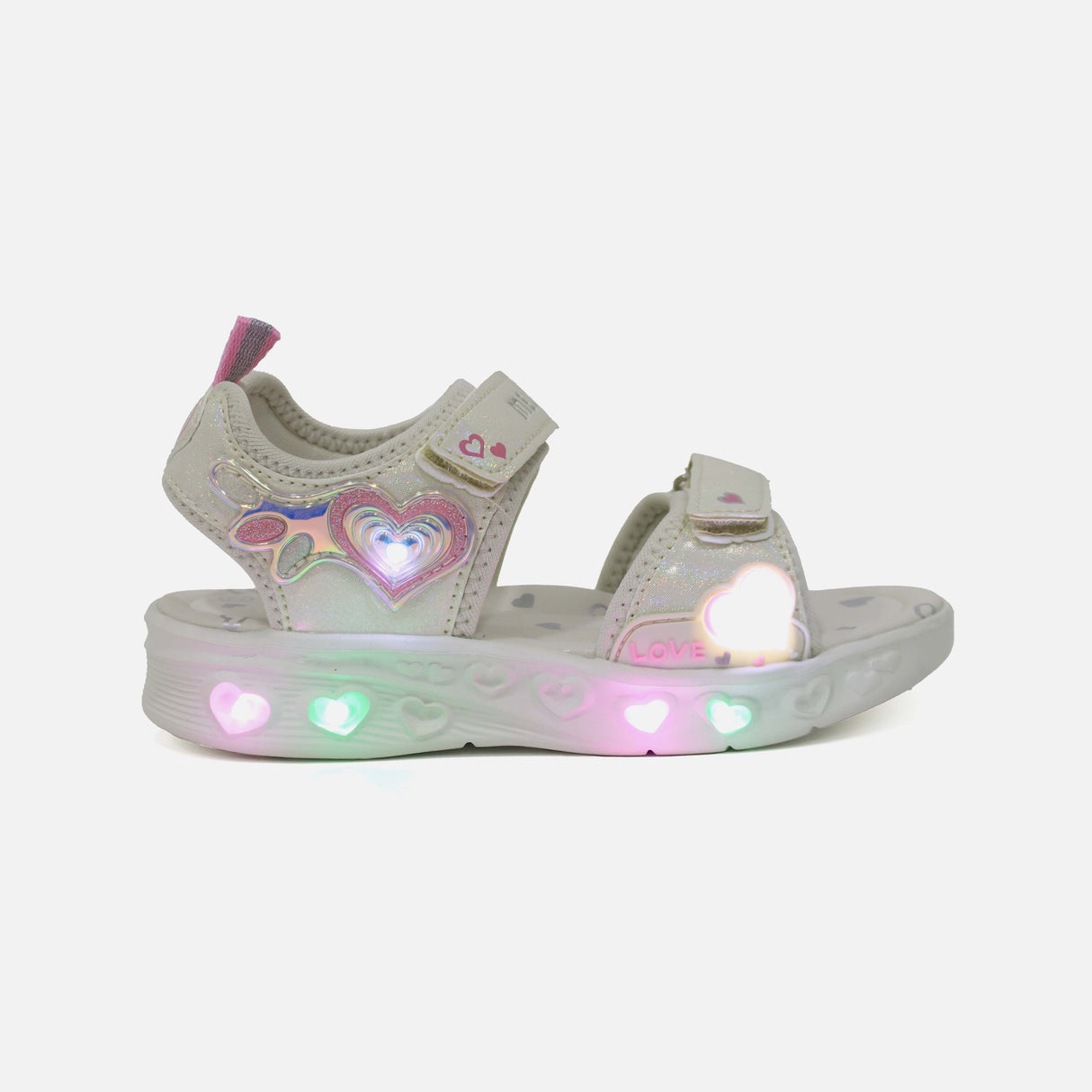 GIRLS LIGHT SLIP-ON SANDALS