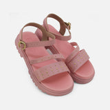 GIRLS CASUAL SLIP-ON SANDALS