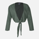 Ladies Long Sleeve Woven Top