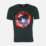 CAPTAIN AMERICA MENS BASIC T-SHIRT