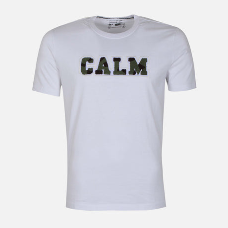 MEN T SHIRT ROUND NECK-CAMO