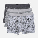 MEN PRINTED BOXER 3 PIECES