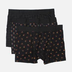 MEN PRINTED BOXER 3 PIECES