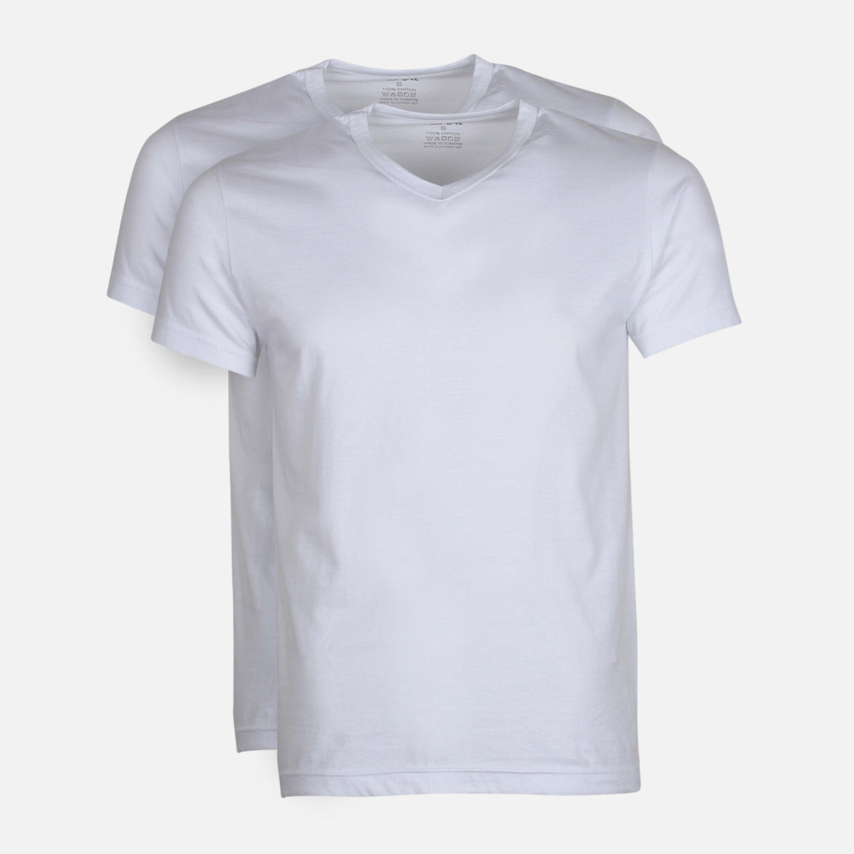 MEN INNER V-NECK T-SHIRT 2 PIECES 