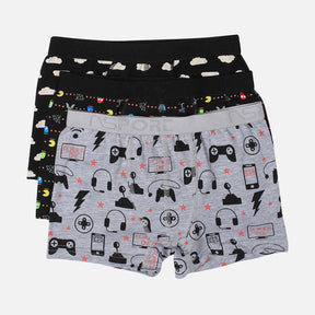 BOYS PRINTED BOXER 3 PIECES