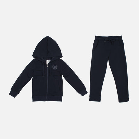 GIRLS FLEECE SCHOOL 2 PIECE SET