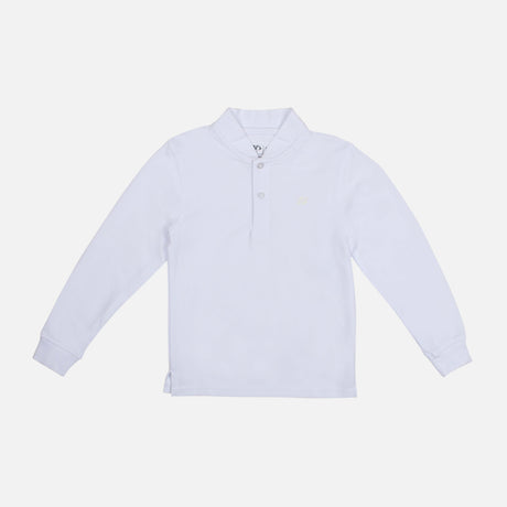 BOYS LONG SLEEVE POLO T-SHIRT