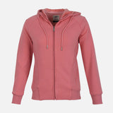 LADIES HOODED CARDIGAN