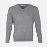 MEN BASIC SWEATER V NECK